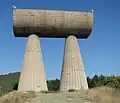 Monumento a los mineros, Kosovska Mitrovica, de Bogdan Bogdanović, 1973