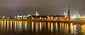 Río Moscova con el Kremlin al fondo.