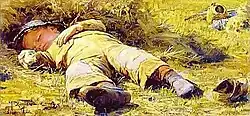 Niño dormido, de Krouthén, 1883.