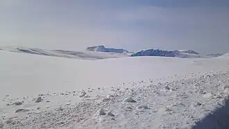 Zona de esquí de Kvænangsfjellet, al este de la ruta E6.