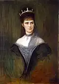 Retrato póstumo de la emperatriz Isabel de Austria, 1899