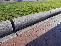 Límite de espacio verde.