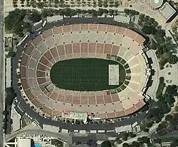 El Los Angeles Memorial Coliseum fue la sede de la final.