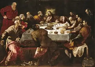 La Última Cena, del Tintoretto.