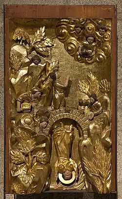 La caída del santo, desde el Pont de Bar