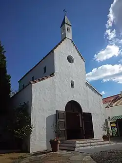 Réplica de una iglesia española.