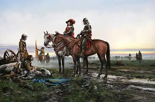 La batalla de Valenciennes.