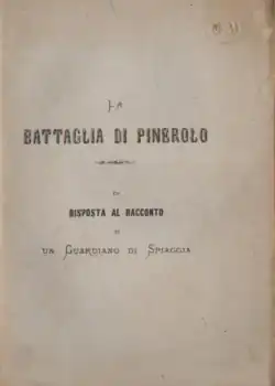 La battaglia di Pinerolo de 1872, publicada en respuesta a Un guardiano di spiaggia.