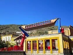 Atracción "La Cólera de Akiles" situada en la área "Las Islas"