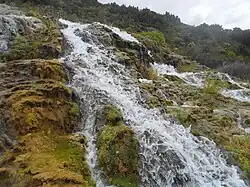La Cascada en Lomo Morín, sendero que se accede desde Tierra del Trigo.