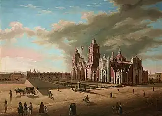 Pintura de Pedro Gualdi c. 1850