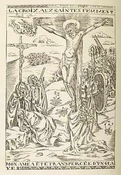 La crois aux saintes femmes (1894), de Émile Bernard Musée des Beaux-Arts de Pont-Aven