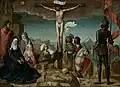 Crucifixión, de Juan de Flandes, 1509-1518.