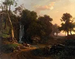 La muerte de Zerbino, de D'Azeglio, ca. 1838-1843.