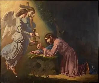 La oración en el Huerto (Mariano de la Roca y Delgado, 1857)