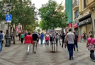 Vista de la calle en el siglo XXI
