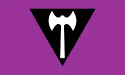 Bandera labrys creada en 1999