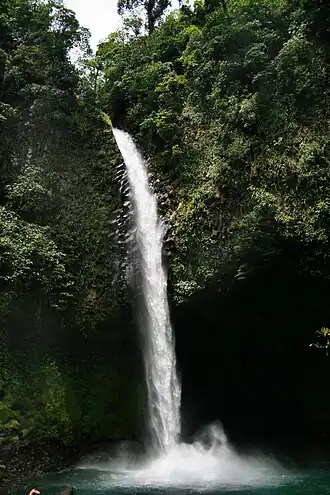 Catarata del río Fortuna.