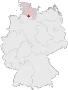 Lage von Uetersen in Deutschland