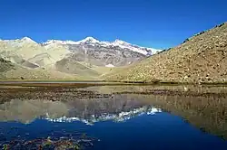 Laguna Los Patos, en San José de Maipo