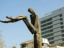 Detalle de escultura de Landerretche