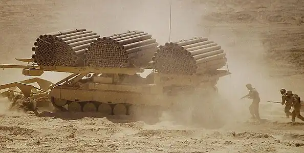 Sistema lanza fajinas de tubos desarrollado por FAMAE para tanques Leopard 1