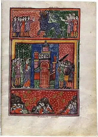 Fol. 137; ataque de Satanàs
