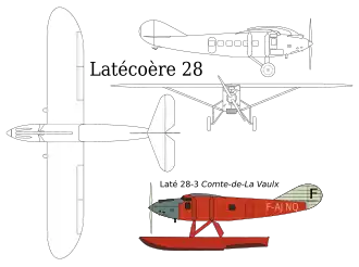 Plano del avión piloteado por Palazzo el día de su accidente.
