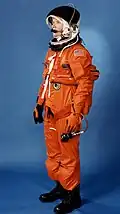 El Launch Entry Suit de la NASA.