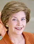 Retrato de Laura Bush