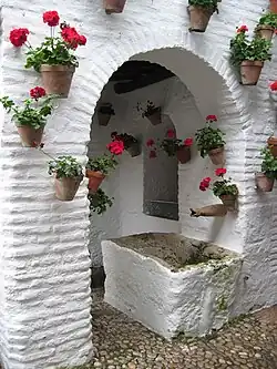 Pila del lavadero de la Posada del Potro, en Córdoba.