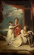 Thomas Lawrence (Inglés, 1769-1830) Los hijos de Sir Samuel Fludyer, 1806.