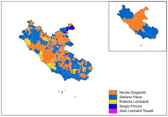 Elecciones regionales del Lacio de 2018