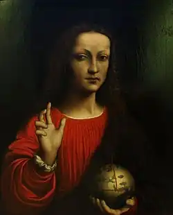 Versión atribuida a la escuela de Leonardo, actualmente en el Museo de Bellas Artes de Nancy.