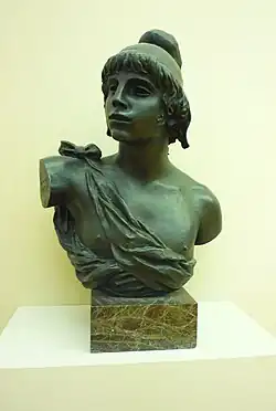 El pastor Paris, de Auguste Renoir, Museo de Grenoble.