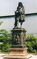 Monumento a Leibniz en Leipzig (1883)