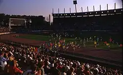 Rheinstadion, sede de la final de vuelta.