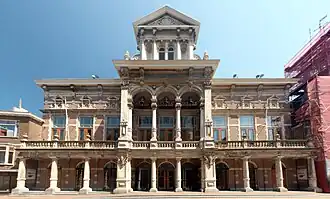 Stadsgehoorzaal (1890-1891) en Leiden, obra de Daniël Knuttel (1857-1926)