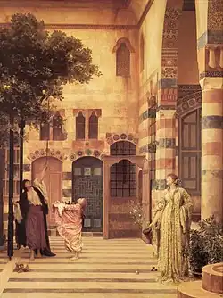 Barrio judío de Damasco, 1874.