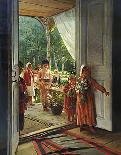«Verano (felicitaciones)» (1890)