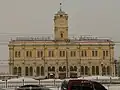 Estación de Leningradsky en invierno.