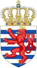 Escudo de armas reducido de Luxemburgo