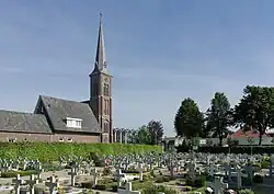 Leunen, la iglesia: de Sint Catharinakerk