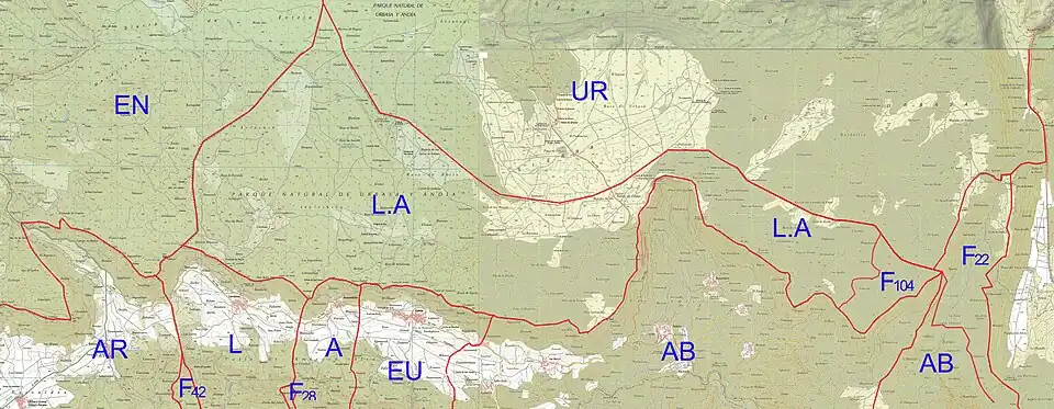 Mapa de Limitaciones de Améscoas