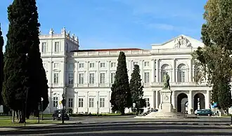 Palacio Nacional de Ajuda (1795-1861), el nuevo palacio real en Lisboa