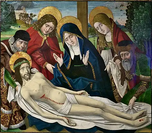 Vida de la Virgen, museo de Valladolid procedente de Curiel de Duero