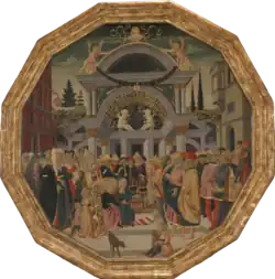 Le Jugement de Salomon, Lo Scheggia (vers 1468).