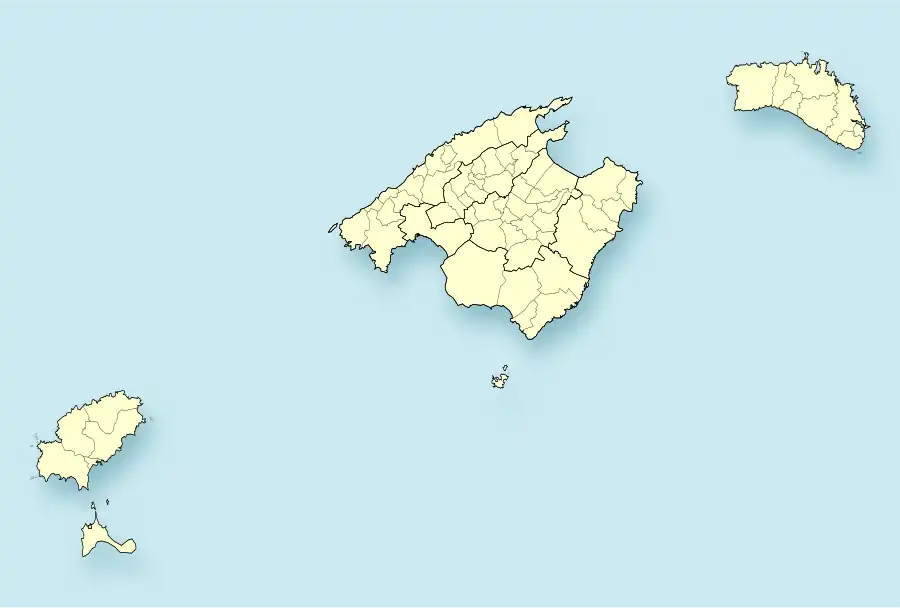 Palma de Mallorca ubicada en Islas Baleares