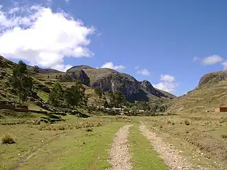 Caserío de Progreso. Distrito de Sillapata.