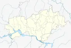 Yoshkar-Olá ubicada en Mari-El